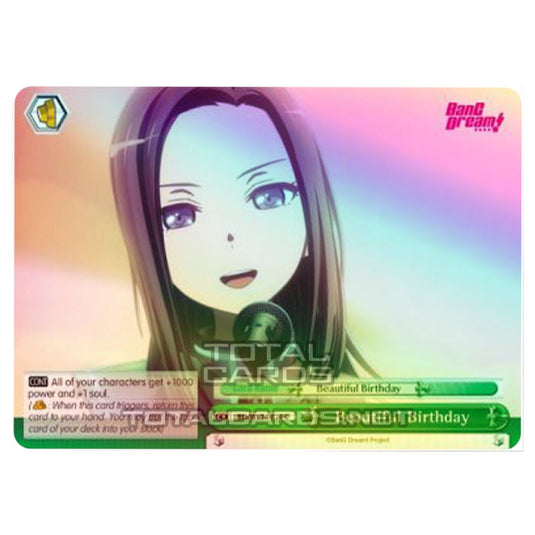 Weiss Schwarz - Morfonica × RAISE A SUILEN - Beautiful Birthday (C) BD/WE34-E24 (Foil)