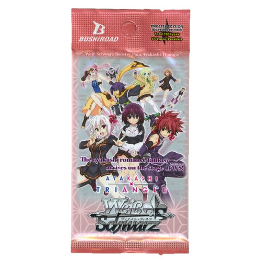 Weiss Schwarz Ayakashi Triangle Booster Pack total cards