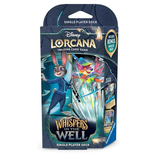 Lorcana - Whispers in the Well - Starter Deck - Judy Hopps & Robin Hood
