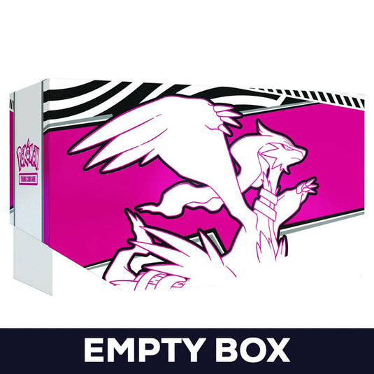 Pokemon - Scarlet & Violet - White Flare - Empty Elite Trainer - Storage Box