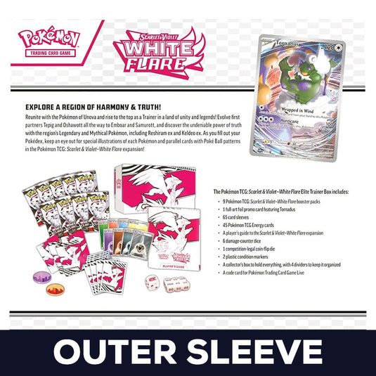 Pokemon - Scarlet & Violet - White Flare - Outer Sleeve