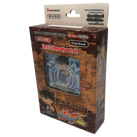 Future Card Buddyfight - Ace Trial Deck Cross Vol.1 - Case Closed - Side White