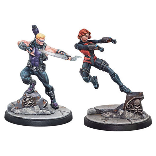 Marvel Crisis Protocol - Hawkeye and Black Widow