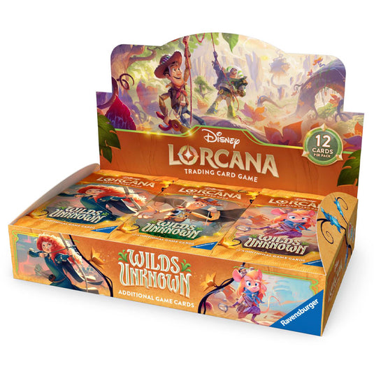 Lorcana - Wilds Unknown- Booster Box (24 Packs)