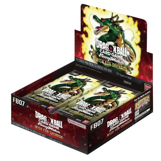 Dragon Ball Super Card Game - Fusion World - FB07 - Wish For Shenron - Booster Box (24 Packs)