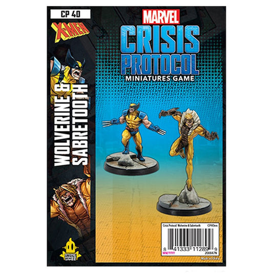 Marvel Crisis Protocol - Wolverine and Sabretooth