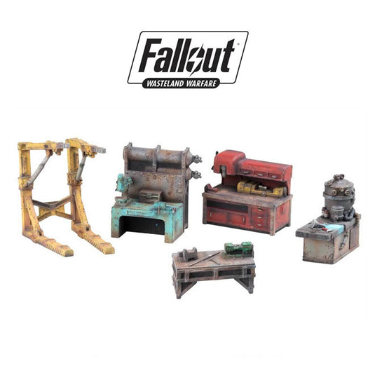 Fallout - Wasteland Warfare - Terrain Settlement Work Benches