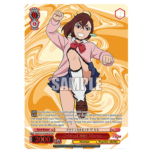 Character DDD/S118-E046SP card from the Weiss Schwarz set Dandadan