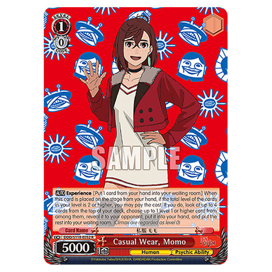 Character DDD/S118-E052 card from the Weiss Schwarz set Dandadan