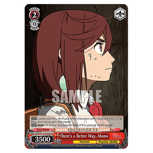 Character DDD/S118-E054S card from the Weiss Schwarz set Dandadan