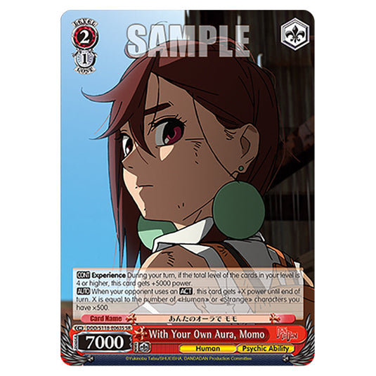 Character DDD/S118-E063S card from the Weiss Schwarz set Dandadan