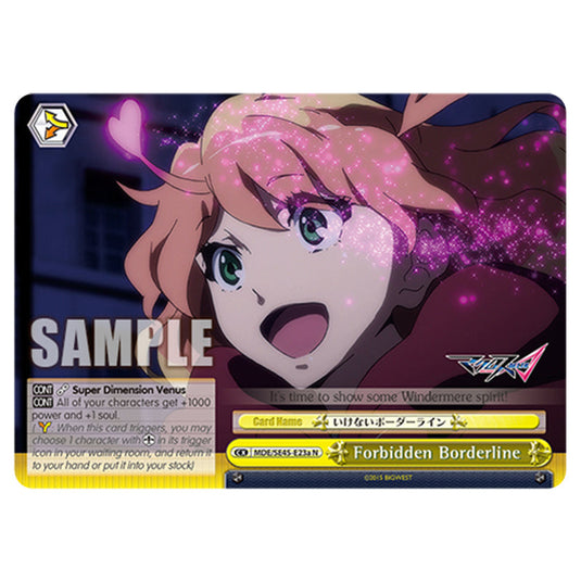 Climax MDE/SE45-E23a card from the Weiss Schwarz set MACROSS Delta