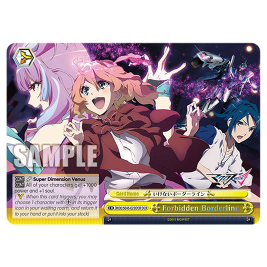Climax MDE/SE45-E23DCR card from the Weiss Schwarz set MACROSS Delta