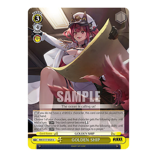 Event NIK/S117-E025 card from the Weiss Schwarz set GODDESS OF VICTORY: NIKKE