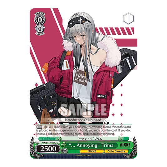 Character NIK/S117-E042 card from the Weiss Schwarz set GODDESS OF VICTORY: NIKKE