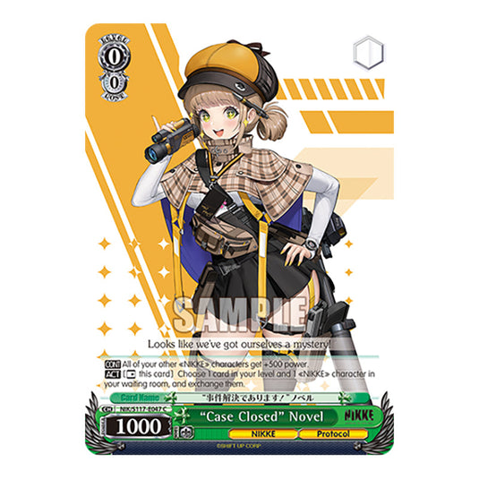 Character NIK/S117-E047 card from the Weiss Schwarz set GODDESS OF VICTORY: NIKKE