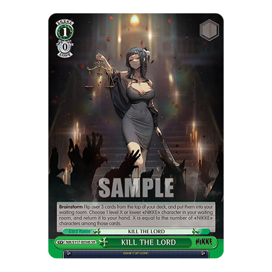 Event NIK/S117-E054S card from the Weiss Schwarz set GODDESS OF VICTORY: NIKKE