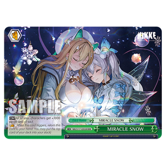 Climax NIK/S117-E055R card from the Weiss Schwarz set GODDESS OF VICTORY: NIKKE