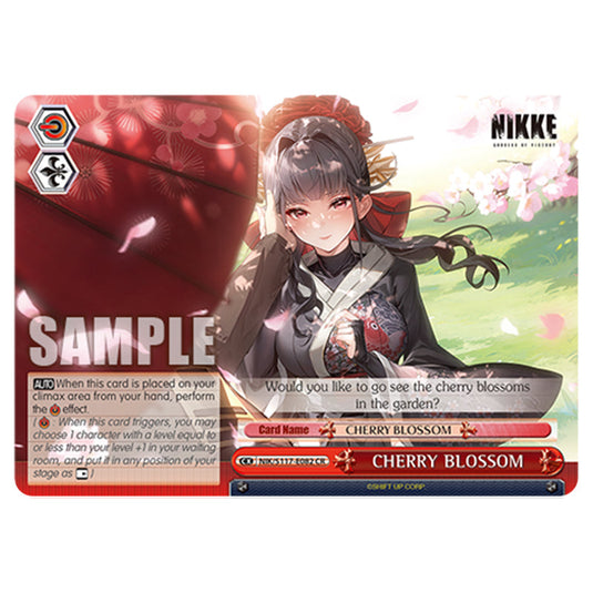 Climax NIK/S117-E082 card from the Weiss Schwarz set GODDESS OF VICTORY: NIKKE