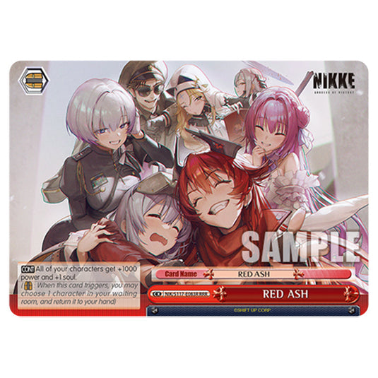 Climax NIK/S117-E083R card from the Weiss Schwarz set GODDESS OF VICTORY: NIKKE