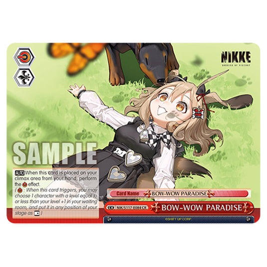Climax NIK/S117-E084 card from the Weiss Schwarz set GODDESS OF VICTORY: NIKKE