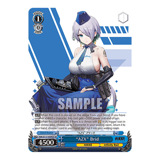 Character NIK/S117-E090S card from the Weiss Schwarz set GODDESS OF VICTORY: NIKKE