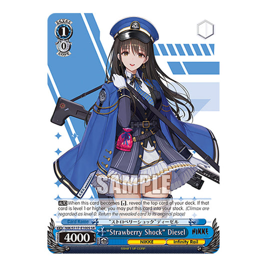 Character NIK/S117-E100S card from the Weiss Schwarz set GODDESS OF VICTORY: NIKKE