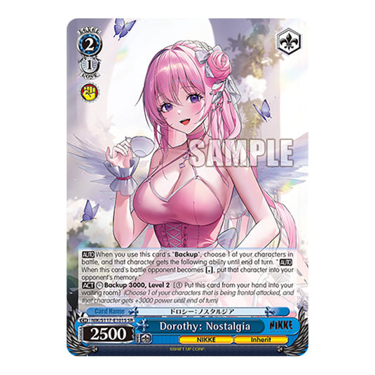 Character NIK/S117-E101S card from the Weiss Schwarz set GODDESS OF VICTORY: NIKKE