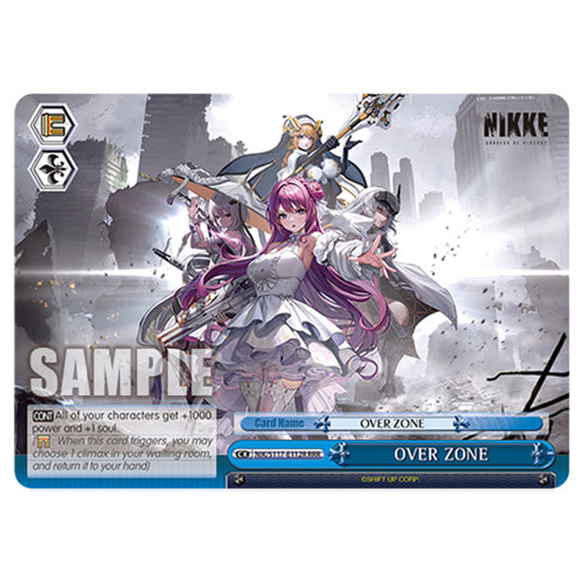 Climax NIK/S117-E112R card from the Weiss Schwarz set GODDESS OF VICTORY: NIKKE