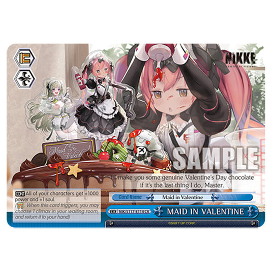 Climax NIK/S117-E114 card from the Weiss Schwarz set GODDESS OF VICTORY: NIKKE