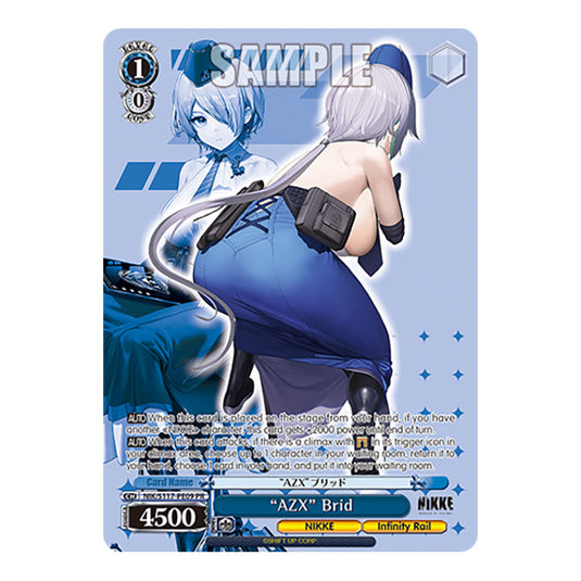 Character NIK/S117-PE09 card from the Weiss Schwarz set GODDESS OF VICTORY: NIKKE