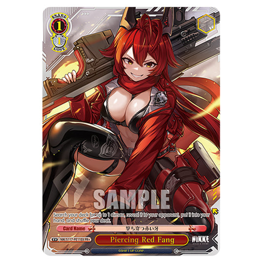 Event NIK/S117-PE11EX card from the Weiss Schwarz set GODDESS OF VICTORY: NIKKE