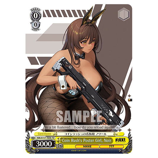 Character NIK/S117-TE06 card from the Weiss Schwarz set GODDESS OF VICTORY: NIKKE