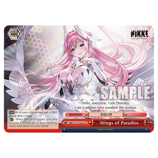 Climax NIK/S117-TE22 card from the Weiss Schwarz set GODDESS OF VICTORY: NIKKE