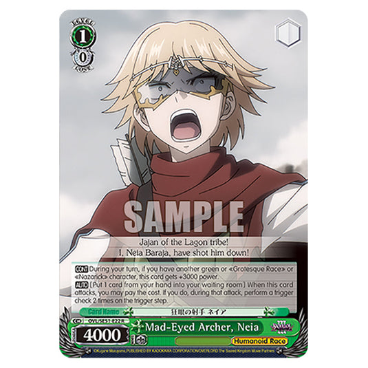Mad-Eyed Archer, Neia OVL/SE51-E22 card from the Weiss Schwarz set Nazarick: Tomb of the Undead Vol.3