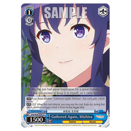 Weiss Schwarz - Saekano The Movie: Finale - Gathered Again, Michiru (U) WSSC-SHS/W98-E091