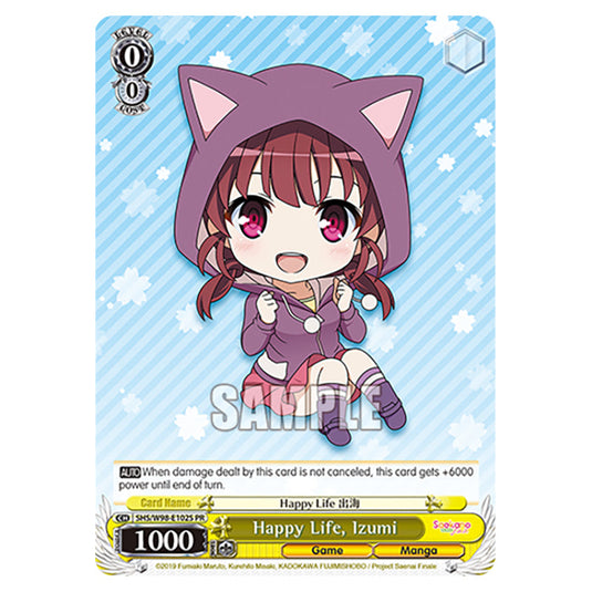 Weiss Schwarz - Saekano The Movie: Finale - Happy Life, Izumi (PR) WSSC-SHS/W98-E102S