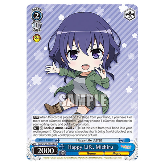 Weiss Schwarz - Saekano The Movie: Finale - Happy Life, Michiru (PR) WSSC-SHS/W98-E105S