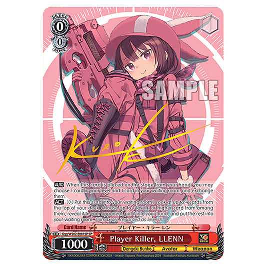 Player Killer, LLENN Ggg/WS02-E081SP card from the Weiss Schwarz set Dengeki Bunko