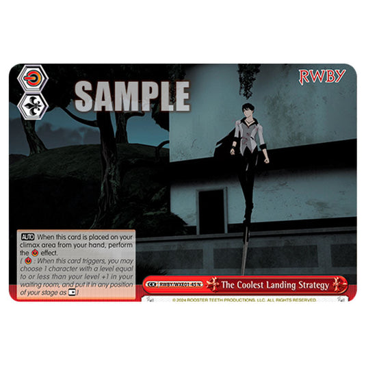 The Coolest Landing Strategy RWBY/WXE01-45 card from the Weiss Schwarz set RWBY Volume 4
