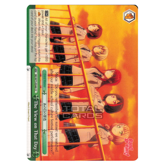Weiss Schwarz - BanG Dream! Vol.2 - The View on That Day (Climax Common) BD/W73-E048 CC