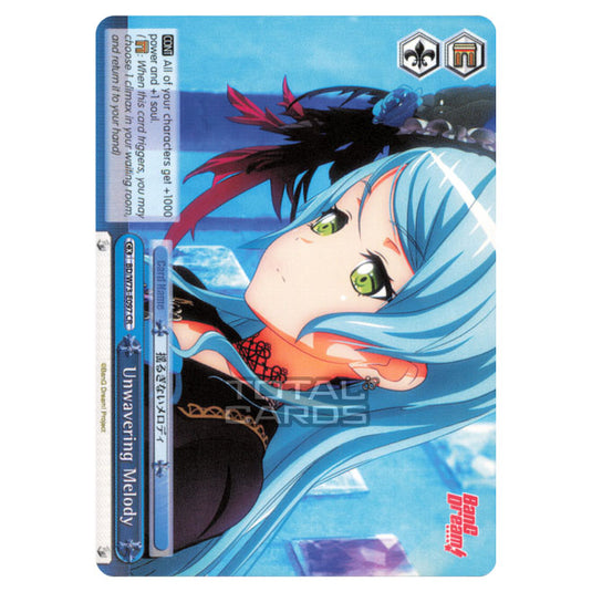Weiss Schwarz - BanG Dream! Vol.2 - Unwavering Melody (Climax Rare) BD/W73-E097 CR