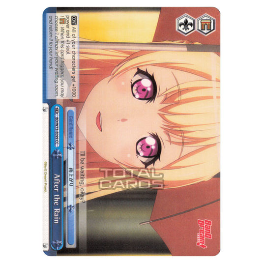 Weiss Schwarz - BanG Dream! Vol.2 - After the Rain (Climax Common) BD/W73-E099 CC