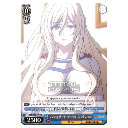 Weiss Schwarz - Goblin Slayer - Morning After Resurrection, Sword Maiden (C) GBS/S63-E090