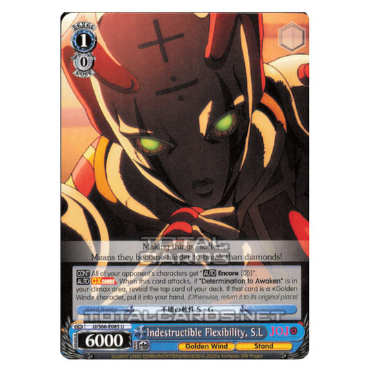 Weiss Schwarz - JoJo's Bizarre Adventure - Golden Wind - Indestructible Flexibility, S.L (Uncommon) JJ/S66-E085