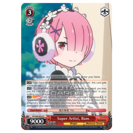 Weiss Schwarz - Re:ZERO - Starting Life in Another World - Memory Snow - Super Artist, Ram (Rare) RZ/S68-E025