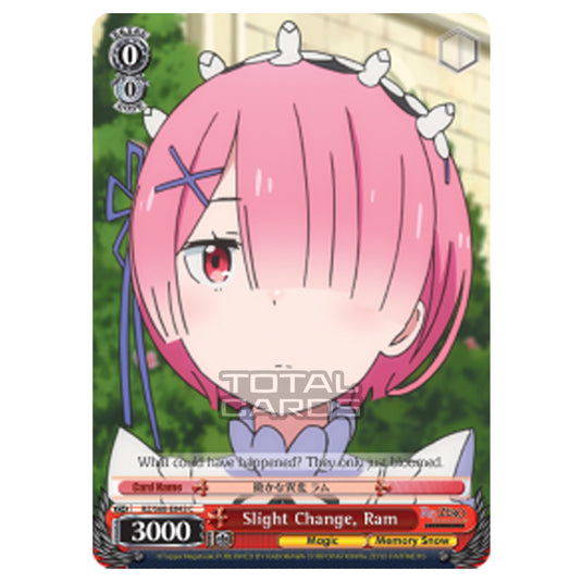 Weiss Schwarz - Re:ZERO - Starting Life in Another World - Memory Snow - Slight Change, Ram (Common) RZ/S68-E043