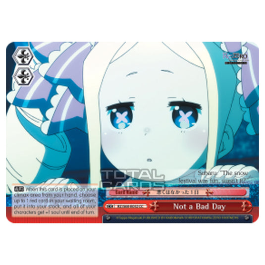 Weiss Schwarz - Re:ZERO - Starting Life in Another World - Memory Snow - Not a Bad Day (Climax Common) RZ/S68-E052