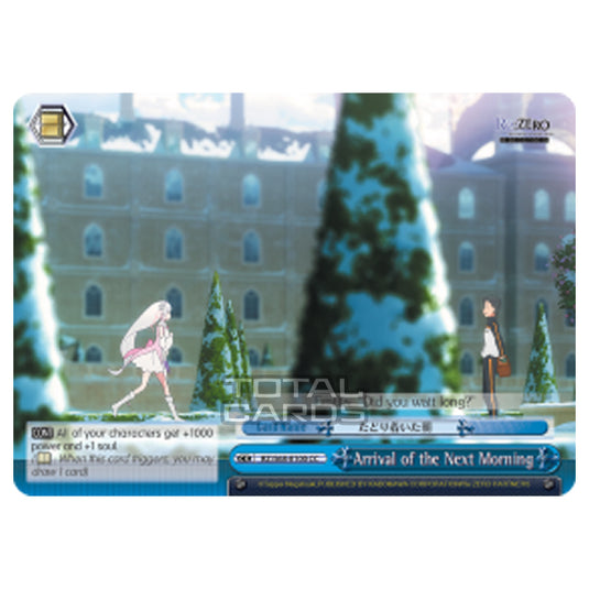 Weiss Schwarz - Re:ZERO - Starting Life in Another World - Memory Snow - Arrival of the Next Morning (Climax Common) RZ/S68-E100