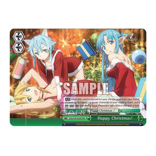 Weiss Schwarz - Sword Art Online - 10th Anniversary - Happy Christmas! (RRR) SAO/S100-E056R